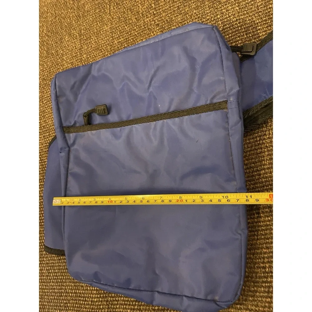 Vintage Sling Bag Crossbody Backpack Y2K 2000s 90s Dark Blue Messenger Style 00s